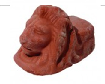 Lion Pot Foot - Terracotta Pot